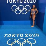 La Nadadora Olímpica Krystal Lara consigue una nueva marca